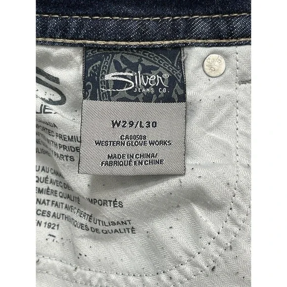 Silver Jeans Suki Size 29x30. - Picture 6 of 7
